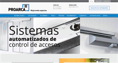 Desktop Screenshot of proarca.com.ve